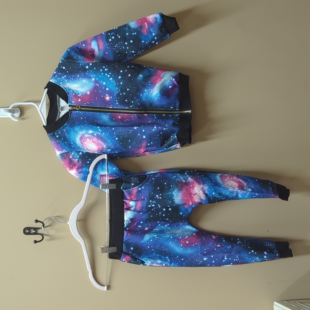 Space Graphic Jumpsuit (multiple)